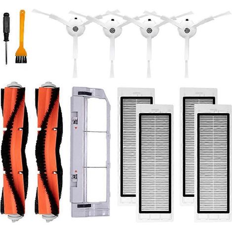 Filtre à brosse latérale principale pour Xiaomi 1S SDJQR01RR Roborock Sweeper S5 Max S50 S55 S6 Pure S6 Maxv Accessoires