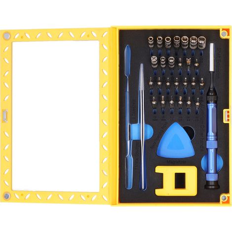 kit tournevisJeu de tournevis SK-9037, 37 pièces avec outils de réparation professionnels (1/5)