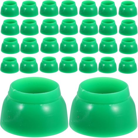 Capuchons de Protection des Boulons M10 50 Pièces en Plastique Vert Protection Les Blessures pour Aire de Jeux pour Équipements de Terrain de Jeux Garçon et Filles (1/5)