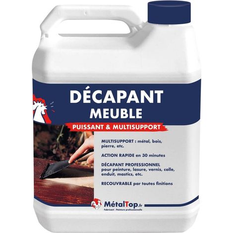 Decapant Meuble - 1 L - Incolore - Metaltop (1/5)
