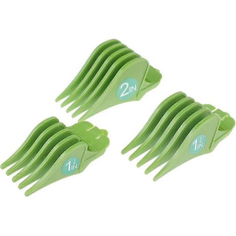 Lot de 3 sabots de coupe professionnels pour tondeuse, grande taille (32/38/51 mm), B (1/5)