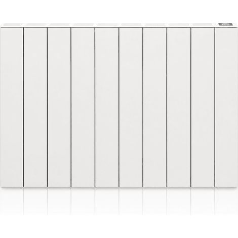 HJM – Radiateur à inertie céramique 2000W horizontal – Connecté WiFi – Pour pièces de plus de 19 m² – Design extra-plat 10 cm (1/5)