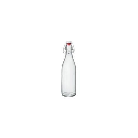 Bouteille Giara Bormioli 1l Verre Transparent, Bouchon Mécanique - Bormioli