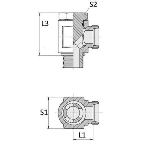 Raccord VOSS RSWS12LM18 (1/3)