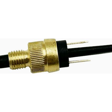 Rear brake switch for quad/motorcycle, 6mm, mirror mount, handlebar switch, round copper housing brake light switch PGT (1/2)