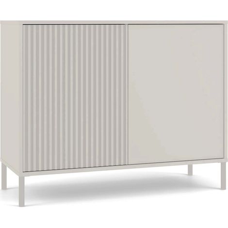 Cassettiera 82,5 cm, 2 ante, Cashmere, 82,5 x 40 x 103,5 cm (1/5)