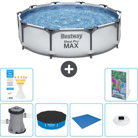Bestway Bestway Steel Pro MAX Ronde - 305x76 cm - 7-pièces  S248 (1/5)