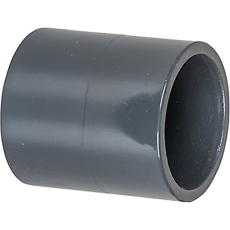 MANCHON EGAL NF PVC PRESSION FF Ø50 - PLASSON (1/2)