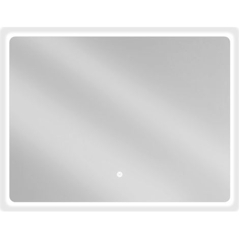 Mexen Sun espejo de ba帽o retroiluminado 80 x 60 cm, LED 6000K, antivaho - 9807-080-060-611-00 (1/5)