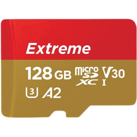 Carte mémoire 128 Go pour caméra embarquée, carte SD pour téléphone portable, carte TF A1