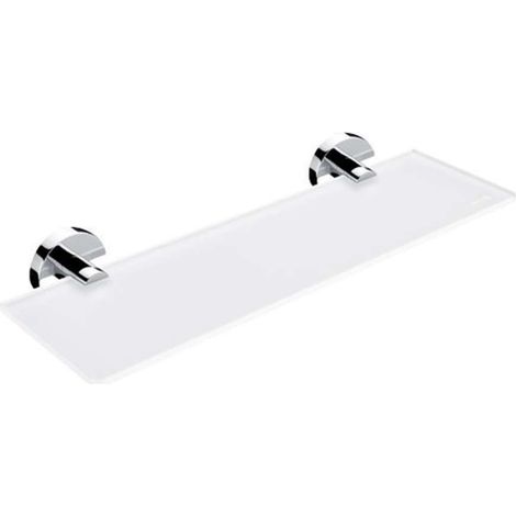 Nimco Unix - Balda, longitud 40 cm, cristal esmerilado/cromo UN 13091B-40-26 (1/2)