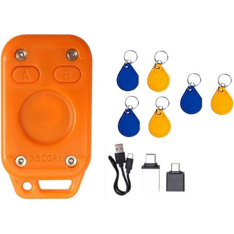 Chameleon V2.0 RFID-Chip-Lesegerät-Emulator mit Neustartfunktion + 3 UIDs + 3 CUIDs 125 kHz/13,56 MHz, NFC-Duplikator (1/5)
