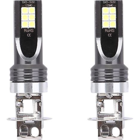 Bombilla LED 3030 de 6500-7500K para faros antiniebla de coche, resistente al agua, para modificación de automóviles. (1/5)