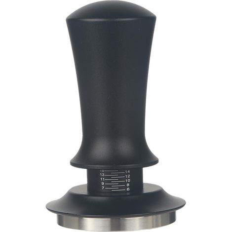 51-mm-Espressopresse, kompatibel mit Delonghi-Espressomaschinen, hochwertige Barista-Espressopresse mit doppelt kalibrierter Feder, verschraubtem Edelstahlfuß, konstante Presskraft von 13,6 kg (30 lbs