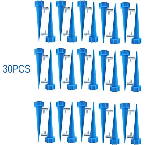30 Stück Tropfflasche, Tropfbewässerungsflasche, mit Regelventilen, FLITI Tropfbewässerung (1/4)