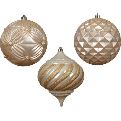 PALLINA DI NATALE, Ø20 CM, MODELLO ASSORTITO, NATALE, ADDOBBI DI NATALE