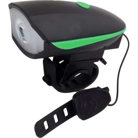 Esperanza Bike Front Led Light With Bell Alfard
