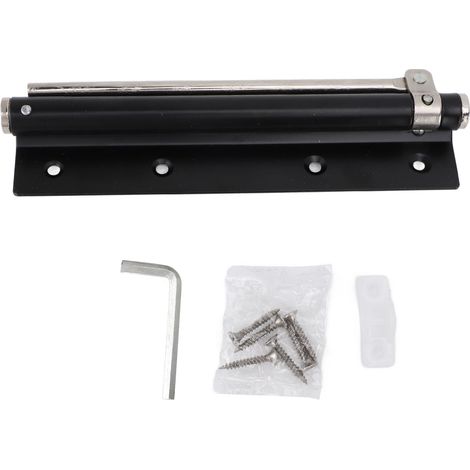 Ferme-porte automatique avec tampon hydraulique, fermeture à 90 degrés, en acier inoxydable, automatique, pour usage commercial et résidentiel. (1/5)