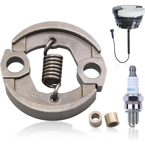 ADEFOL Embrayage avec Bouchon de Réservoir, Bougie d'allumage pour STIHL FS90, FT100, KM90, FS130, HL95, FS100, FS110 Pièces de débroussailleuse Weed Eater (1/5)