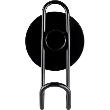 AWD INTERIOR 1663 colgador de pared encolado negro (1/3)