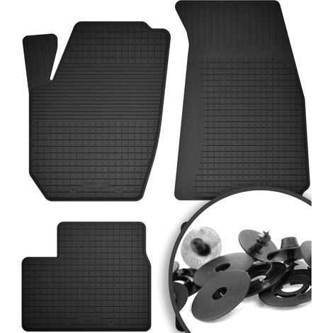 Gummimatten + Stopper für: Mazda 3 III (BM) Schrägheck, Limousine (2013-2018)