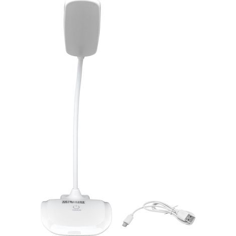 Lampe de table LED pliable pour lecture nocturne, protection des yeux, recharge USB, lampe de chevet pour chambre à coucher (1/5)
