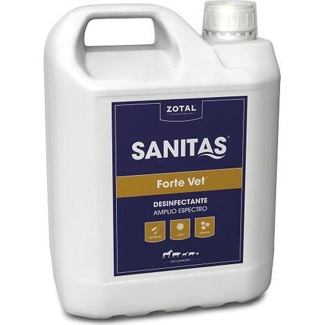 Largo spettro disinfettante Forte Vet 5 L