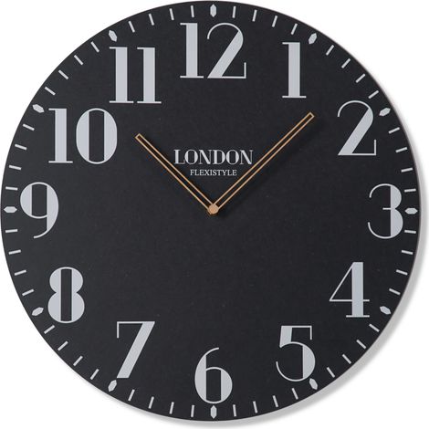 Reloj de pared retro grande de Londres, 50 cm (1/4)