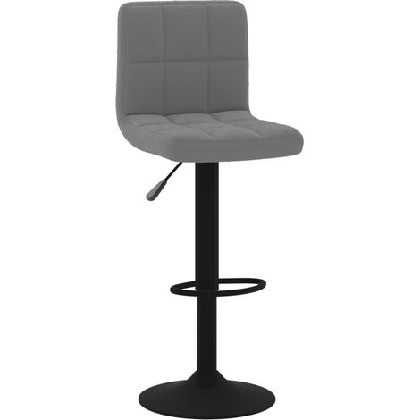 Maison Exclusive - Barhocker Dunkelgrau Samt
