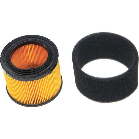 vhbw 2x filtre (1x filtre à air, 1x filtre mousse) remplacement pour Kawasaki 11029-0019, 110290032, 11029-0032 pour moteur de tondeuse à gazon (1/2)