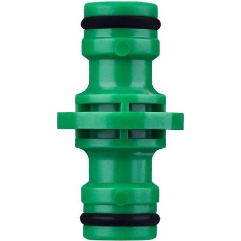 Raccord Mâle - Connecteur Double Pour Tuyau D'Arrosage - Compatible Tuyaux 15 mm - 50 mm - 1 Pièce (1/5)