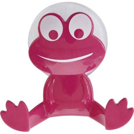 Pp froschhaken auf saugnapf - fuchsia - Tendance (1/2)
