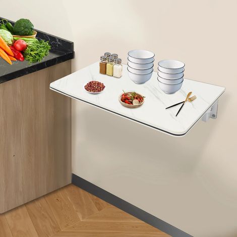 Wandklapptisch, multifunktionaler Esstisch, Schreibtisch, Schreibtisch, Laptop-Tisch, 60  40cm