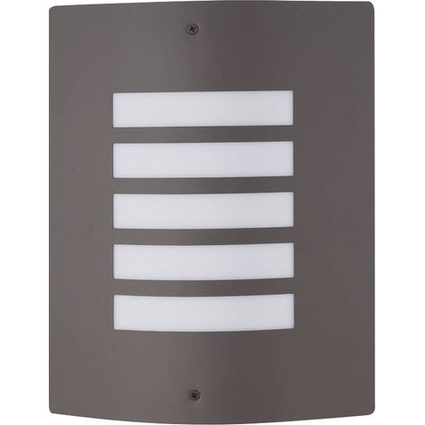 Aplique pared Sibe con rejilla E27 Máx. 60W Gris antracita (1/5)
