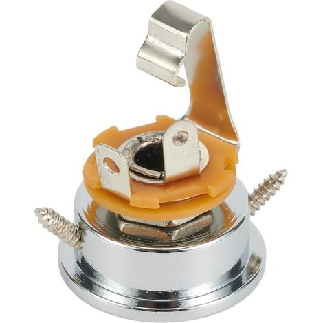 Porte-Douille Métal Guitar pour tele 9.5mm Profondeur Porte-Douille(Silver) (1/5)