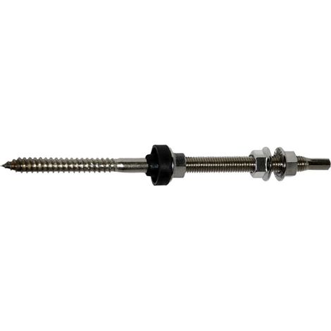 Vite con doppia filettatura STSR M12x300 mm in acciaio INOX Fischer 00071204