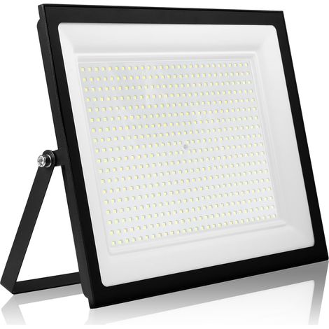 500W Projecteur LED d'extérieur, éclairage de sécurité LED d'extérieur 6500K, IP66, éclairage blanc lumière du jour pour entrepôt, aire de jeux, arrière-cour et parc (500W, 6500K) (1/5)