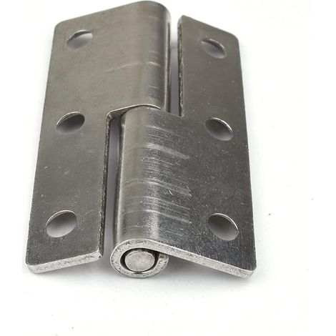 Lot de 4 charnières de porte relevables de 6,35 cm (2,5 pouces), robustes et amovibles, en acier inoxydable 304 (1/5)
