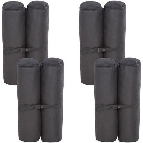 Lot de 4 sacs de lestage - sac de sable, sac de poids, sac de fixation (1/5)