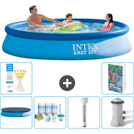 Intex Piscina Easy Set Rotonda - 366x76 cm - 7-pezzi  S52