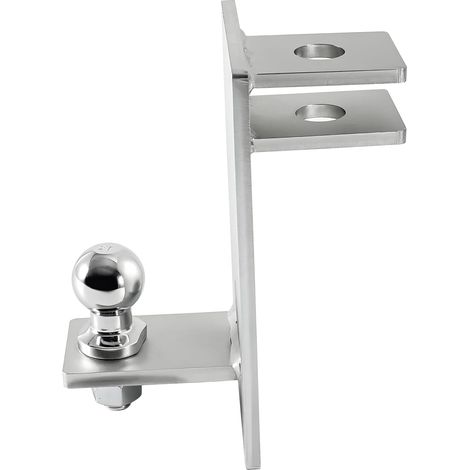 Attelage de Remorque Combiné avec Boule diam 50mm à la manœuvre Acier Tracteur (1/5)