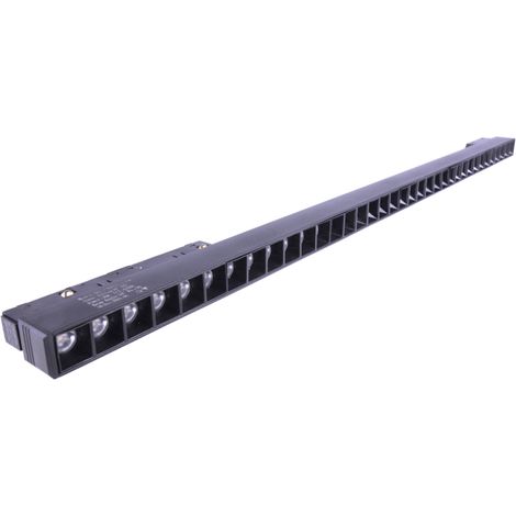 Jandei - Foco para carril magnético serie Grill 36W 48V, luz 4200K, CRI90, longitud 655mm