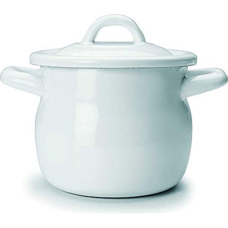 ibili Casseruola e Cocotte mini bianca 12 cm