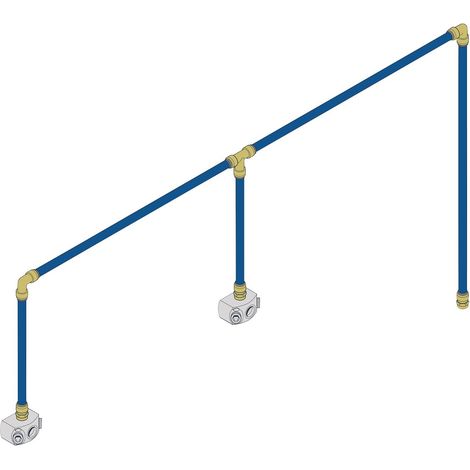 Sealey SBAKIT215 SharkBite 12m 2-Drop Air Supply System Kit 15mm