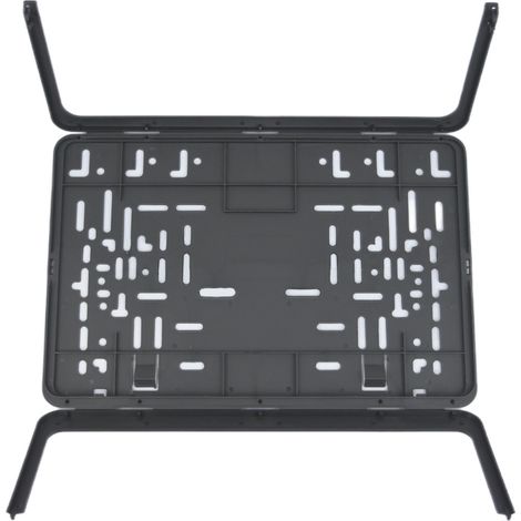 New Senegal license plate frame, plastic license plate frame, black license plate holder, plastic license plate frame (1/4)