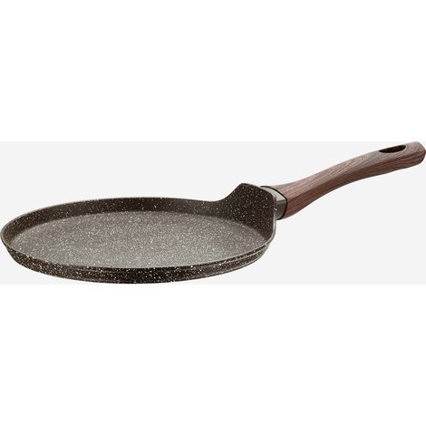 Crepiera antiaderente in alluminio effetto pietra 25 cm Chalet