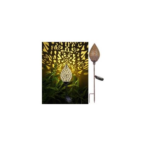 Lanterne solaire décorative de jardin, lampe solaire extérieure étanche P (1/5)