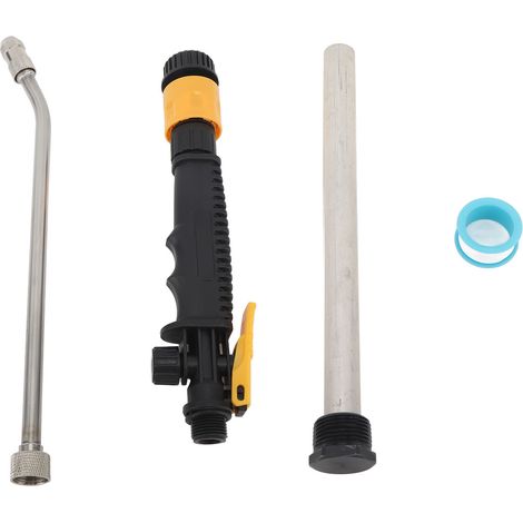 Baguette d'Arrosage Réglable en Acier Inoxydable avec Raccord Femelle G3/4 pour Nettoyage (1/5)