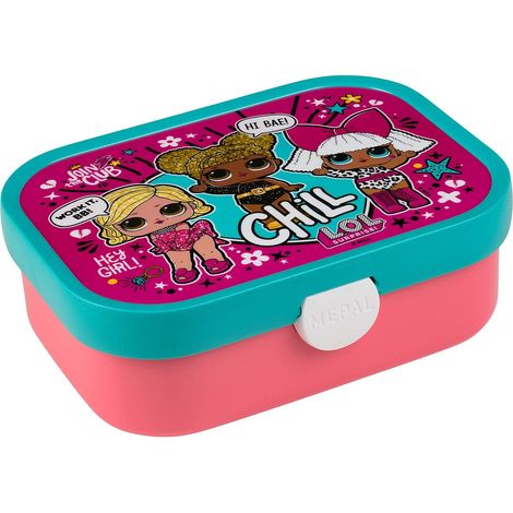 Boîte à Déjeuner Campus - Lunch Box Bento pour Enfants - Boite Repas avec Compartiment Bento - Fermeture à Clip - Sans BPA et Compatible au Lave-Vaisselle - 750 ml (1/5)