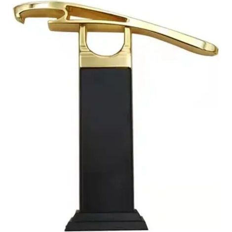 Champagnerkorkenzieher, Weinflaschenöffner, Bierflaschenöffner, edler Korkenzieher, Hotel, Familie, Party, Feier, Tischdekoration, Gold (1/5)